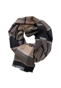 CASAMODA - Herren Schal kariert - Beige