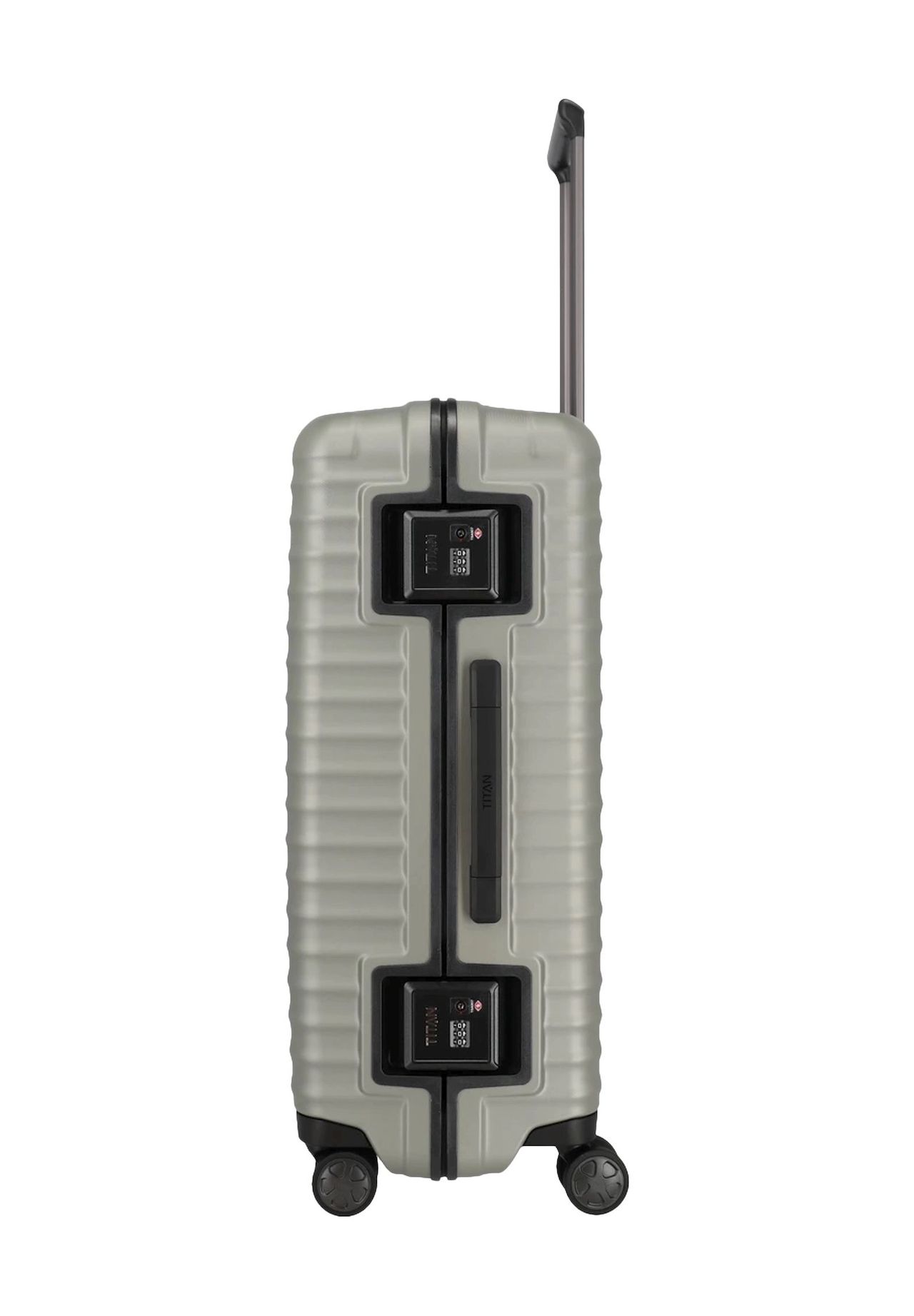 TITAN® LITRON FRAME 4-Doppelrollen-Trolley, Hartschale, Schnapp 