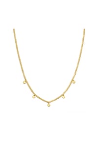 GLANZSTÜCKE MÜNCHEN - Damen Kette aus 925/- Sterling Silber in Gelbgold - gelbgold