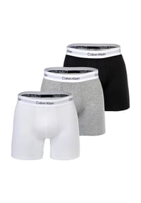 Calvin Klein - Icon Pants, 3er-Pack, Logo-Bund, für Herren - 100 WHITE