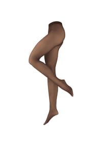 nur die - Feinstrumpfhose Warm & Transparent Strapazierfähig - braun
