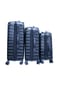 ALMINA® 3 Tlg. Reisekoffer- Set mit 4 Räder 360° drehbar, Hartschale Bild 13
