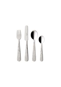 Villeroy & Boch Kinderbesteck Hungry as a Bear 4er Set silber - HUNGRY AS A BEAR - silber
