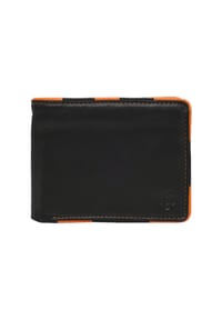 GALERIA - Brieftasche, Leder - BLACK/BLUE