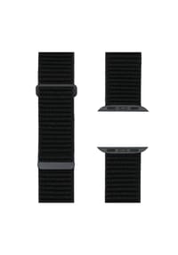 WRISTR - Sportarmband Easy mit atmungsaktivem Material für die Apple Watch - Schwarz