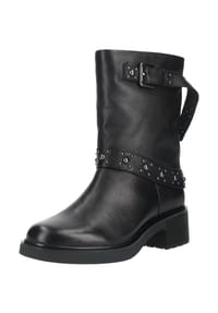 REGARDE LE CIEL - Glattleder Stiefelette - Schwarz