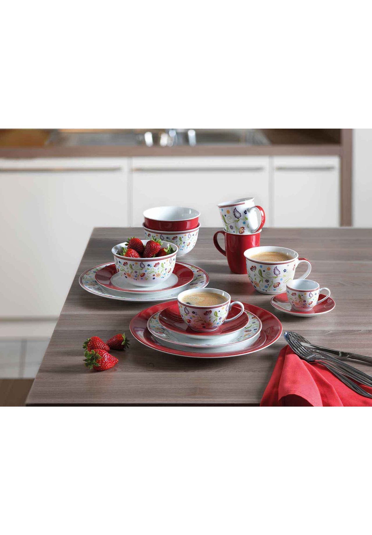 Flirt By R & B Tasse à Café "GRAU DOPPIO", En Porcelaine