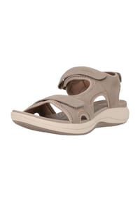 CLARKS® - Sandalen Mira Bay mit superweichem Fußbett für ultimativen Komfort - 1250 Stone