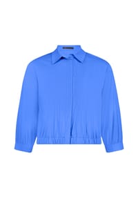 BETTY BARCLAY - Blusenjacke mit Kragen - Adria Blue