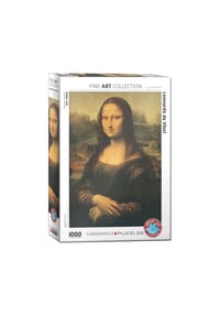 eurographics - Puzzle Mona Lisa von Leonardo da Vinci, 1000 Teile, 68 x 48 cm - 