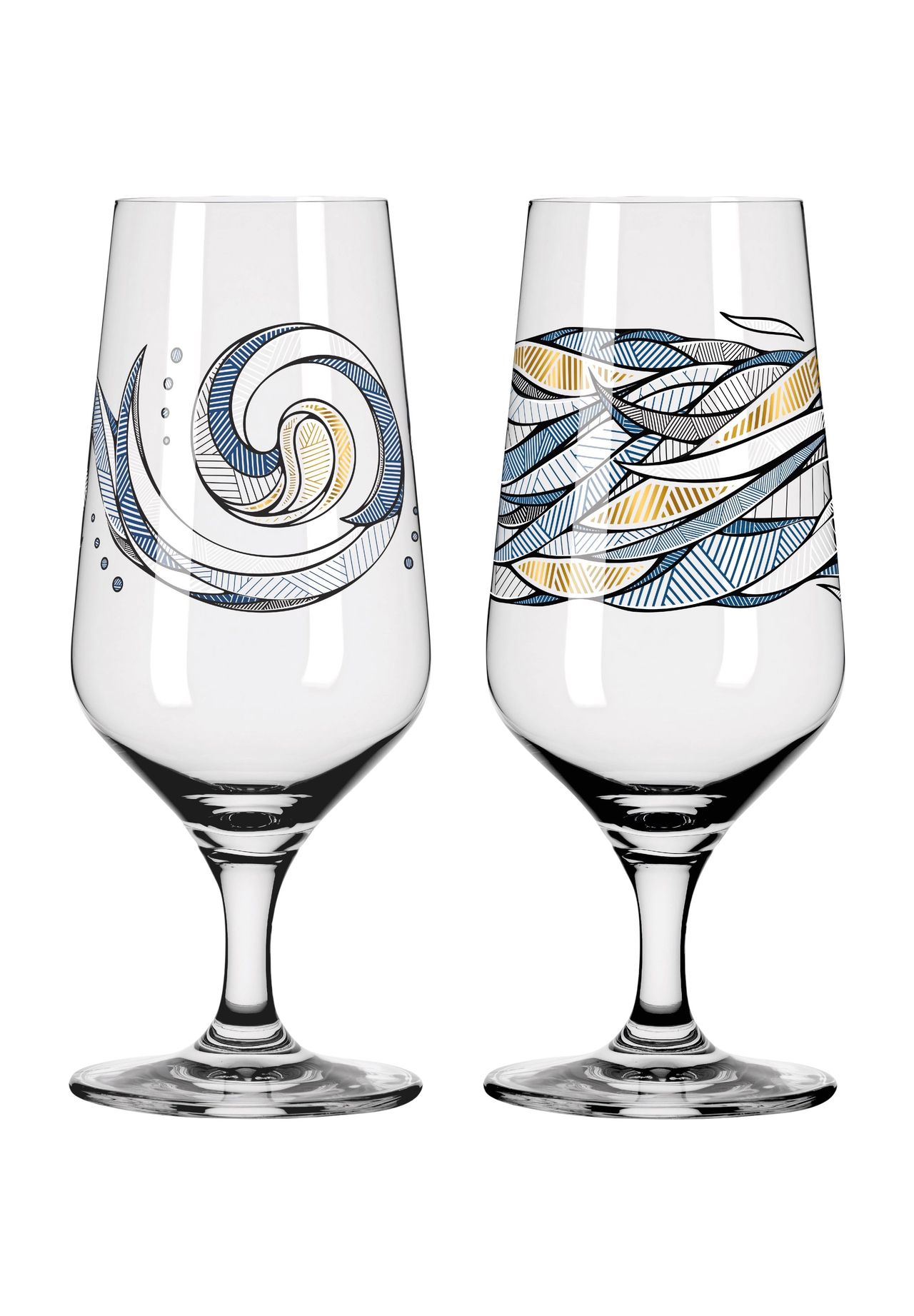 RITZENHOFF Bierglas-Set #2, Andreas Preis, Geschenkverpackung, 2er-Set Brauchzeit