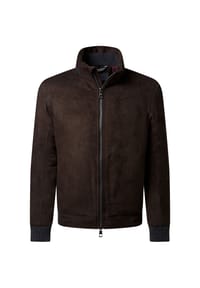 pierre cardin - Jacke mit hohem Kragen - Mulch