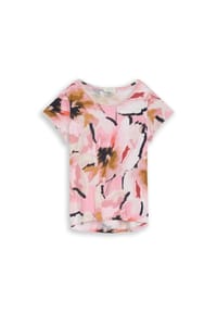 TOM TAILOR - T-Shirt, Bio-Baumwolle, für Damen - 39735 BLUE GINKGO