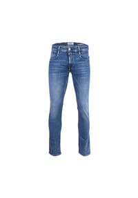 REPLAY - Herren Jeans - Hyperflex ANBASS, Stretch Denim, Slim Fit - Blau (Medium Blue)