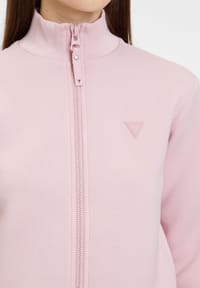 GUESS Sweatjacke, Stehkragen, für Damen | GALERIA