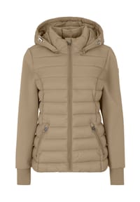 COVERED - Jacke SOPHIA 3 mit weitenregulierbarer Kapuze - Beige