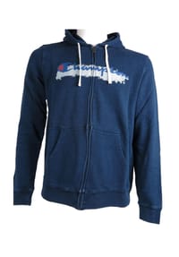 Champion® - Sweatshirt Full Zip Hooded - Blau