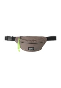 GLOBETROTTER - JESKO Gürteltasche, Reißverschlüsse, Marken-Patch - TAUPE