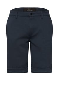 STREET ONE MEN - Chino-Shorts, Gummibund, für Herren - 26508 DARK BLUE
