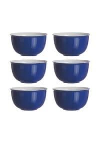Ritzenhoff & Breker Müslischalen Doppio ø 14 cm 6er Set - DOPPIO - anthrazit