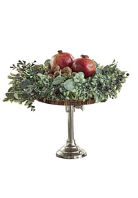 LOBERON Etagere Danice II braun/silber - Etagere - braun/silber