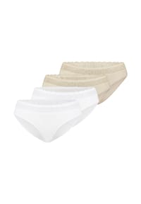 TRIUMPH - Tai Slip 4er Pack Feel of Modal - Beige / schwarz