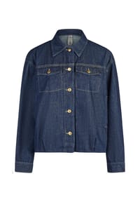BLONDE NO.8 - Jeansjacke LE PEUX mit leicht verkürzter Länge - INDIGO