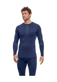 FALKE - Unterhemd, Langarm, feuchtigkeitsregulierend, für Herren - 3000 BLACK