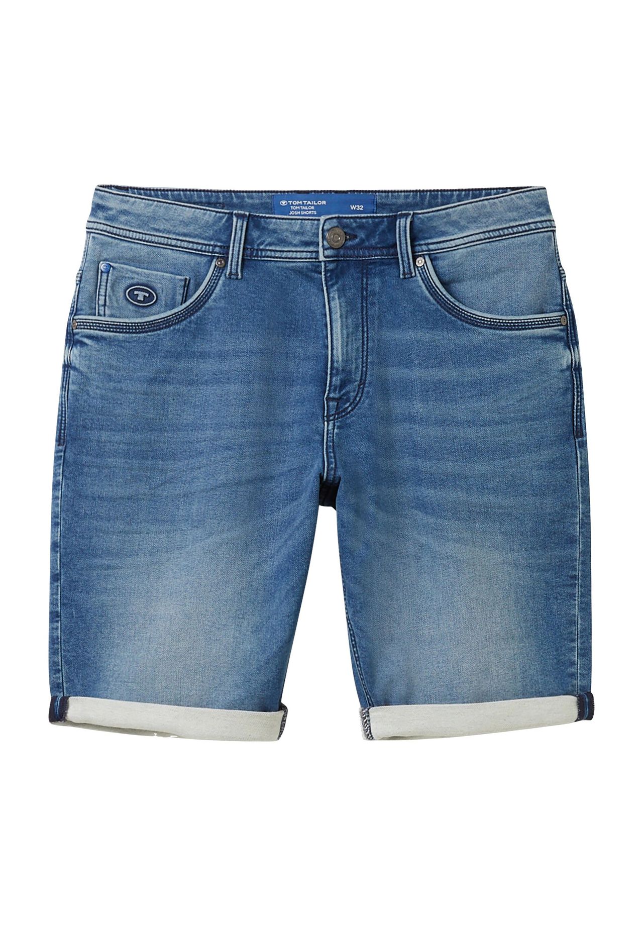 TOM TAILOR Josh Jeans-Bermudas, Regular Slim, für Herren | GALERIA