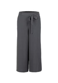 ROADSIGN® australia - Damen Culotte Magnetic Island Freizeithose mit weitem Bein und Gürtel - grau