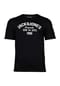 JACK & JONES Herren T-Shirt, 5er Pack - JJLEOGRA TEE CREW NECK, Kurzarm, Rundhals, Baumwolle, Logo-Print Bild 10