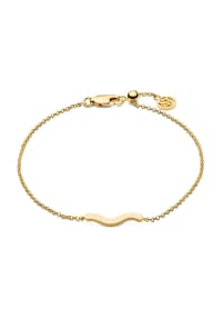 SIF JAKOBS JEWELLERY - Damen Armband "Ellera Waves Pianura", 925er Silber - GOLD