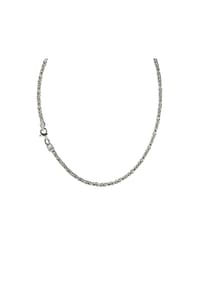 zeeme BASIC - Halskette 925/- Sterling Silber - weiß