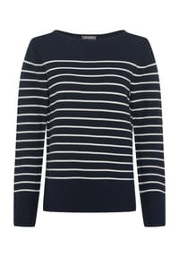 GALERIA essentials - Pullover, U-Boot-Ausschnitt, für Damen - BLUE MEL.-NAVY