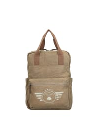 GREEN BURRY Vintage - Aviator Rucksack 38 cm - khaki