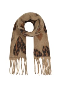 MANGUUN - Schal, Fransen, für Damen - CAMEL