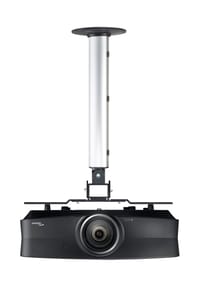 VCM. - Beamer Deckenhalterung | bis 50 kg | höhenverstellbar 45-80 cm | ausziehbare Projektor Halterung | Universal Deckenhalterung | CPM - 