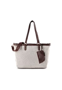 Gabor® SIBYLLA - Shoppertasche, Reißverschluss, Anhänger, für Damen - MIXED BROWN