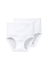 SCHIESSER - Original Classics Slip, 2er-Pack, Baumwolle, für Damen - WEISS