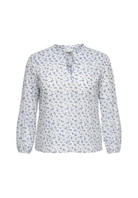 ONLY CARMAKOMA - Shirtbluse Carroanne, Bindeverschluss, für Damen - 177922003 CLOUD