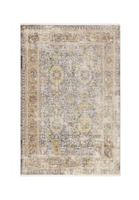 WECONhome - Kurzflorteppich SoHo Fashion - Abstraktes Vintage-Orient Muster, modern & stylisch - beige