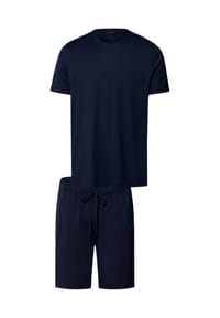 HANRO - Schlafanzug Night & Day - Deep navy