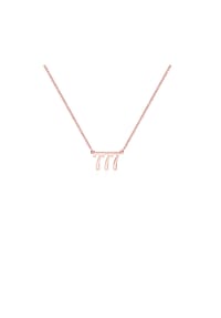Beka & Bell - Kette 925/- Sterling Silber - rot