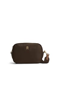 TOMMY HILFIGER POPETTE - Umhängetasche, Leder, für Damen - GUG  BROWN