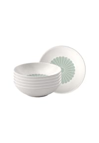 Villeroy & Boch Dessertschalen Fleur Couleur ø 13,2 cm 6er Set - FLEUR - blau