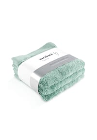herzbach home Seiftücher Pura 30x30 cm 550g/m², Premium-Qualität, 100% Baumwolle, einfarbig - Herzbach_Pura - Anthrazit