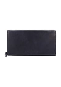 The Chesterfield Brand Hampton - Hampton Geldbörse RFID Schutz Leder 18 cm - navy