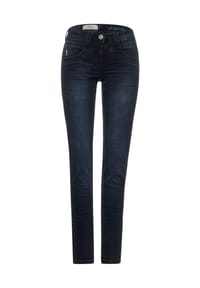CECIL - Jeans - blue-black used wash