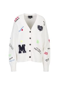 19V69 ITALIA - Strickjacke ANTONIETTA COLLEGE - Cream