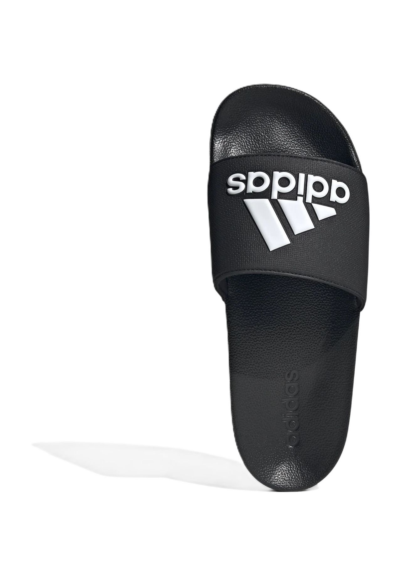 Adidas Badeschuhe "Shower Adilette", FußBett, Logo-Print, FüR Herren, Schwarz, 39 1/3